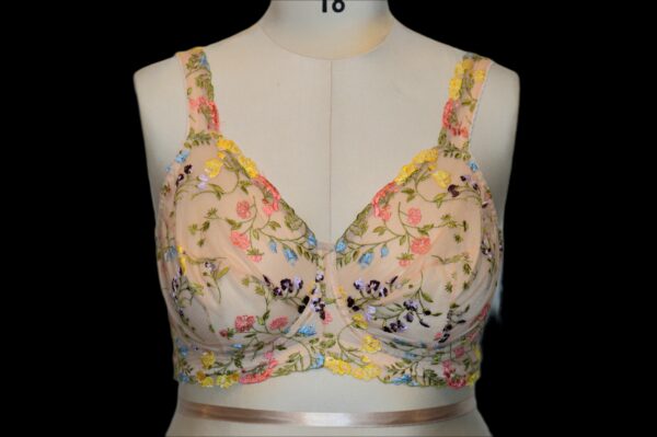 Floral classic bra